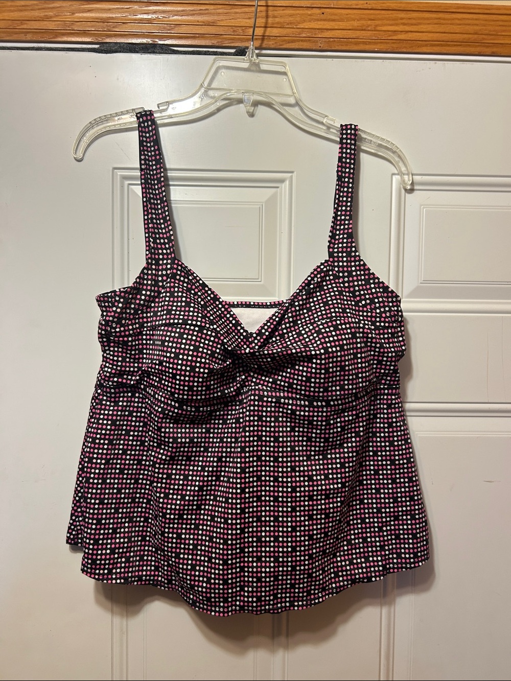 Women's Polka‎ Dot Tankini Swim Top 16W
